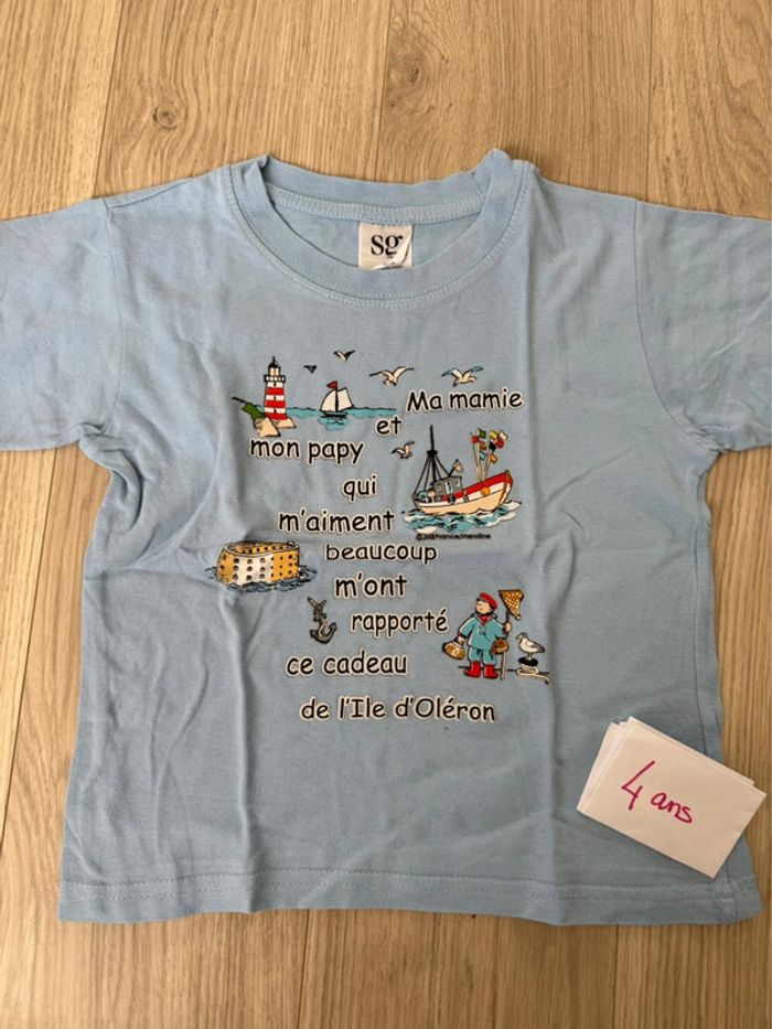 T-shirt 4 ans