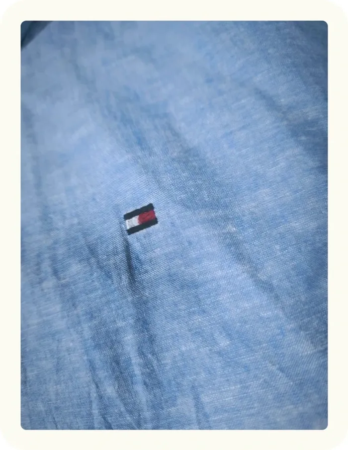 Chemise manches courtes homme Tommy Hilfiger Taille S 36 - photo numéro 3