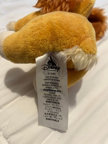 Peluche lady de la belle et le clochard