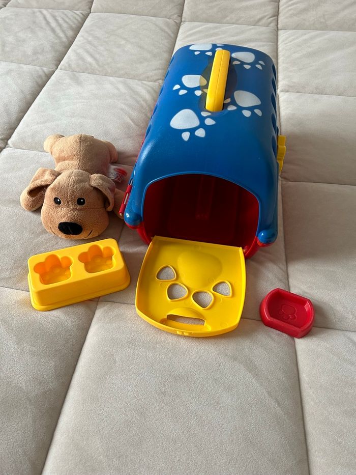 Petit chien et sa cage niche portable - photo numéro 8