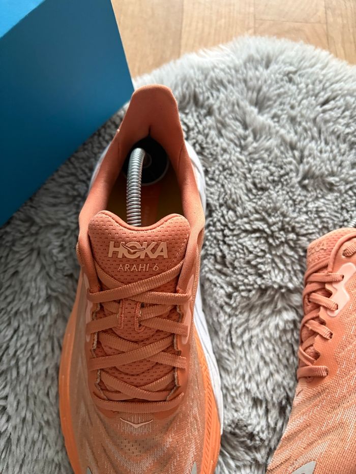 Baskets running hoka Arahi 6 corail taille | 40 - photo numéro 3