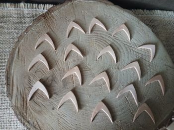 Lot de 21 formes en cuir pour créations de bijoux