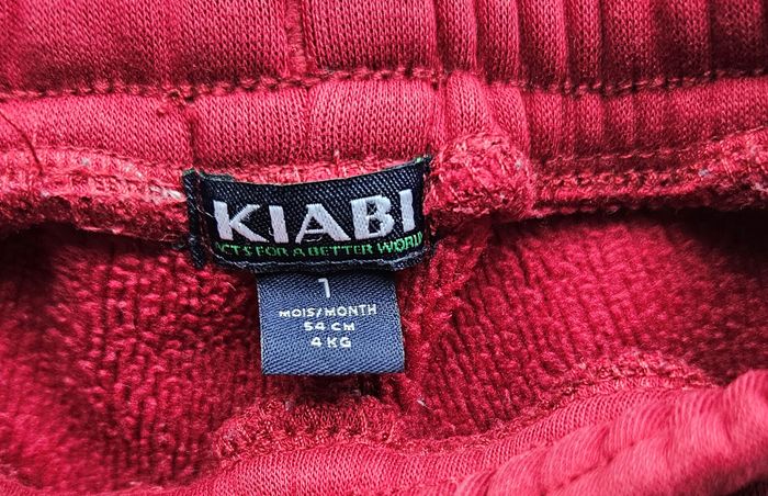 Lot de 2 jogging Rouge et Vert Kiabi - photo numéro 6