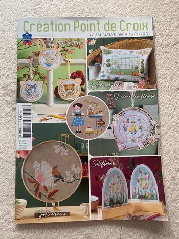 Magazine création point de croix