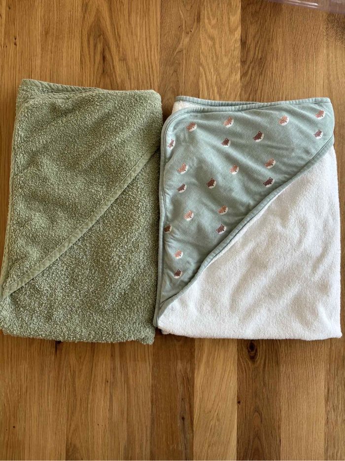 Lot cape de bain mixte