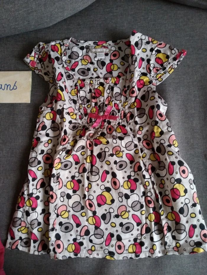 Ensemble blouse short velours - photo numéro 4