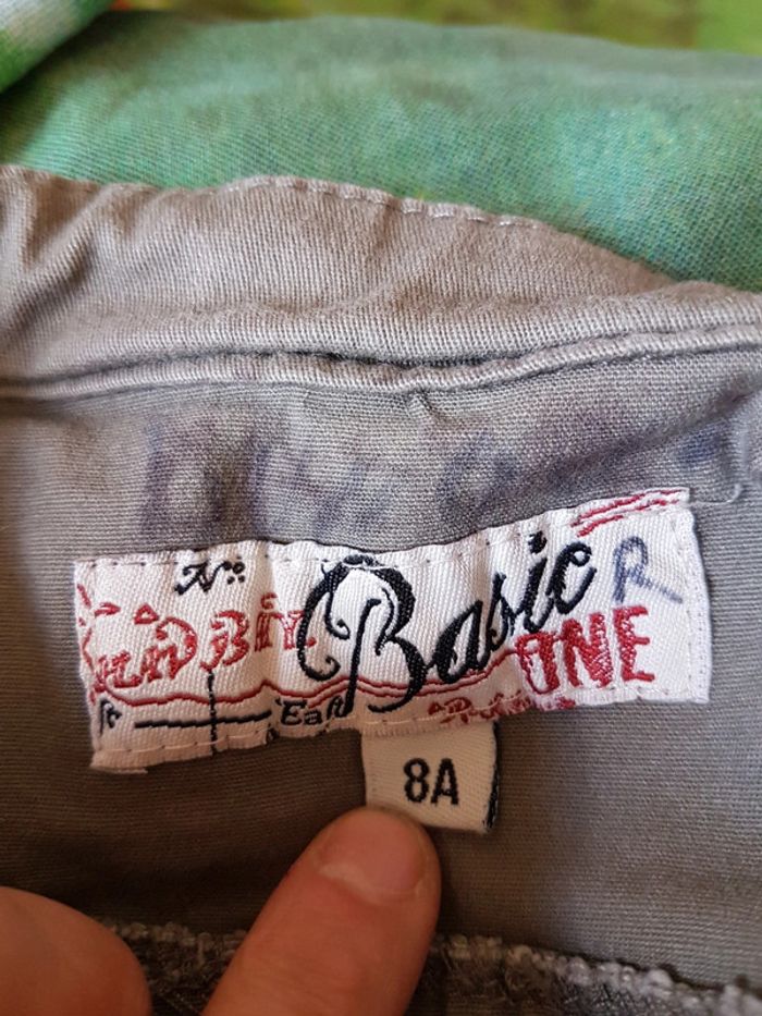Veste en jeans fille taille 8 ans - photo numéro 3