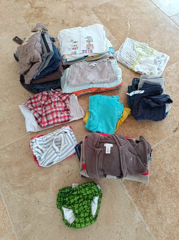 Gros lot de vêtements garçon 6 mois