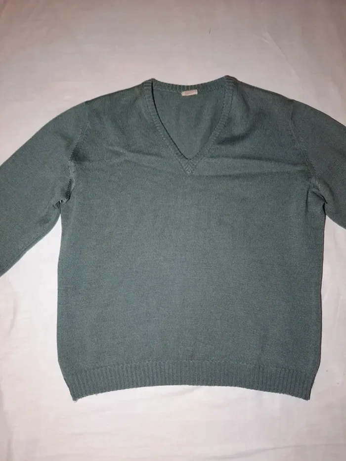 Pull en laine courtelle