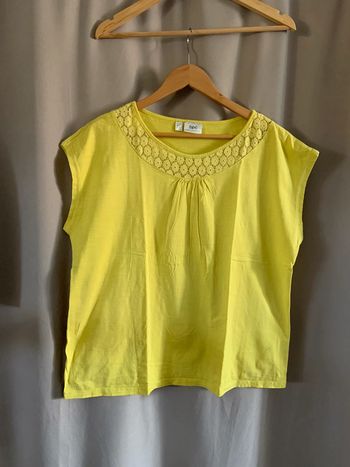 Tshirt jaune taille 46