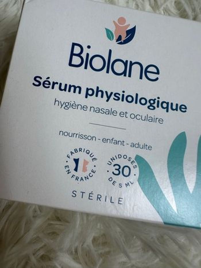 Lot de 3 paquets de sérum physiologique Biolane - photo numéro 2