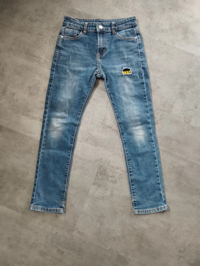 Lot 2 jeans 10 ans - photo numéro 2