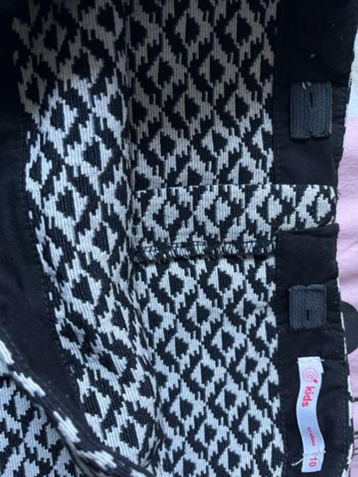 Jupe à motifs blanc et noir - photo numéro 3