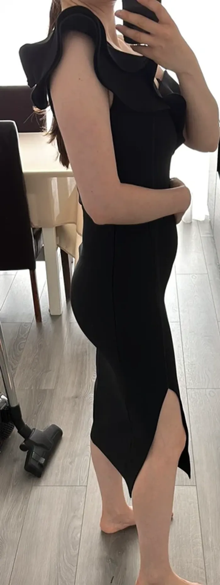 Robe noire midi - photo numéro 4