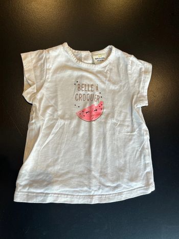 Teeshirt blanc pastèque
