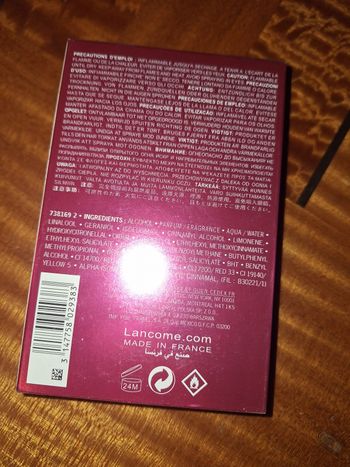 Vend parfum Miracle de lancaume