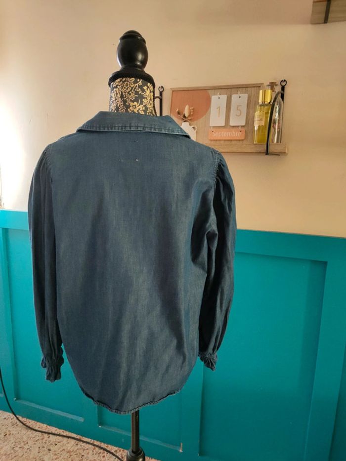 Chemise légère Only bleu brut - photo numéro 5