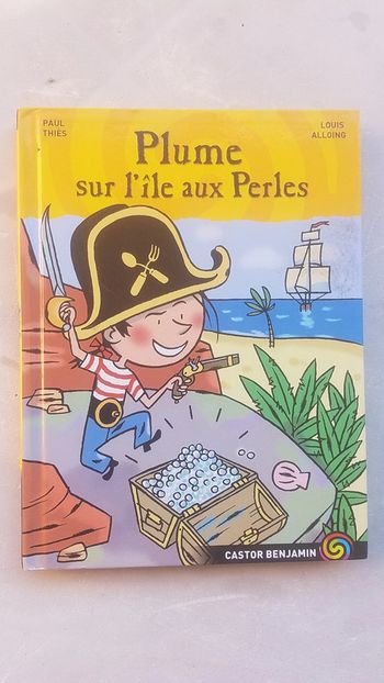 livre Plume sur l'île aux perles