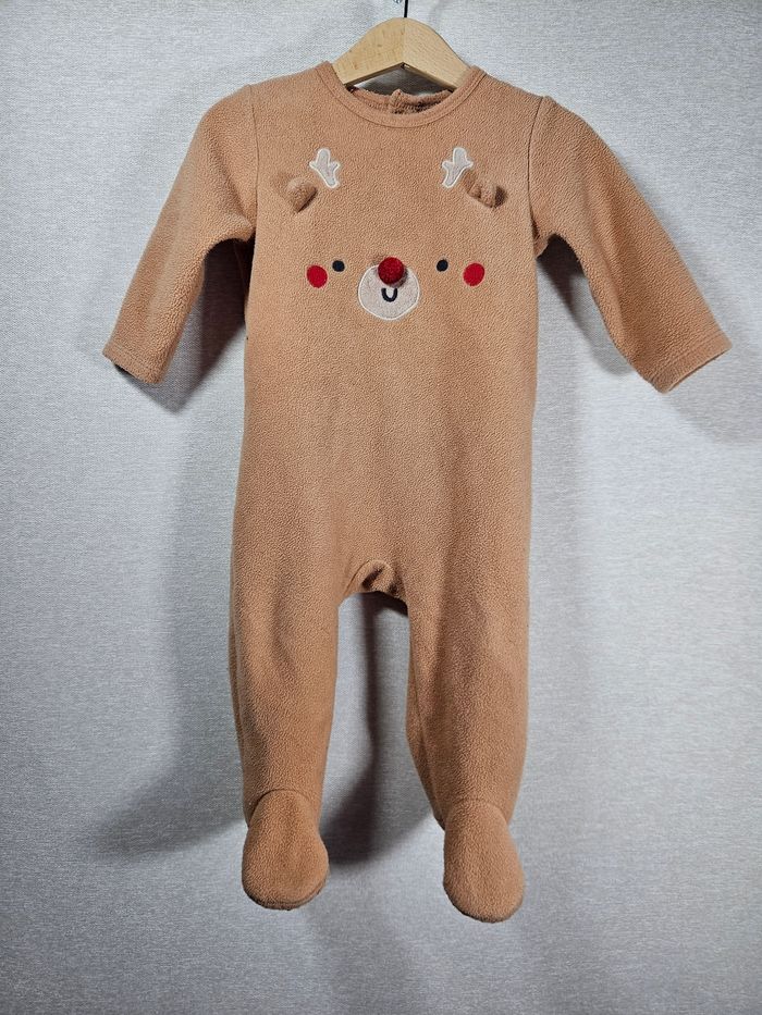 Pyjama renne de Noël 12 mois