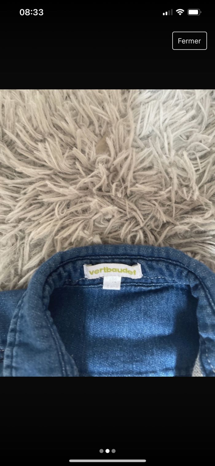 Chemise verbaudet 4 ans - photo numéro 2