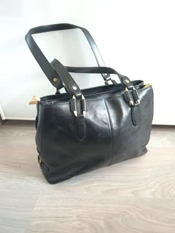 Sac à main cuir République Hexagona