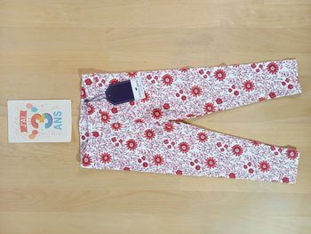 🌸 NEUF legging 3 ans Sergent Major - Rouge de garance