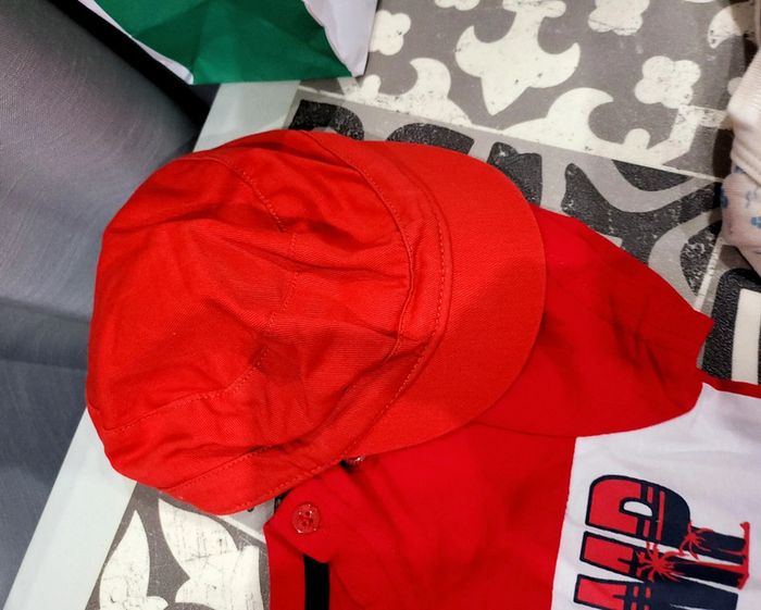 2 ensembles short + 1 short et body et 1 casquette et berret offerts - photo numéro 6