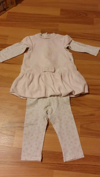 ensemble 3 pièces orchestra 9 mois rose