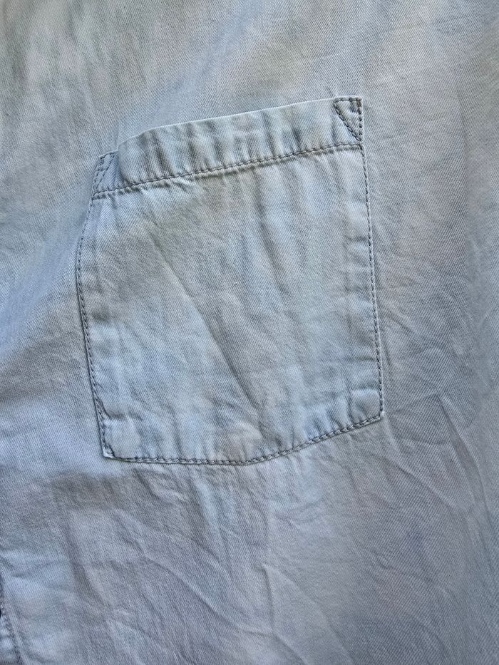 Chemise en jeans nuage 🍒y2k vintage années 2000🍒taille unique - photo numéro 7