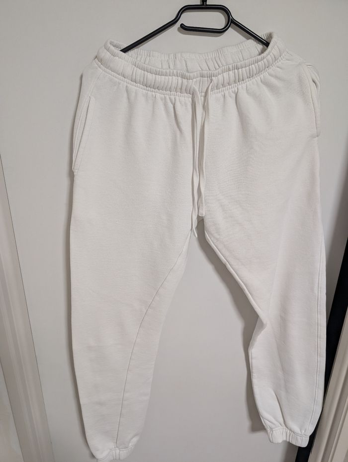 Pantalon jogging blanc Femme ou Adolescente - photo numéro 2