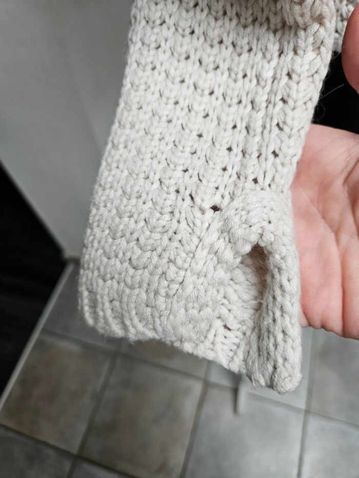 Zara pull beige taille S - photo numéro 4