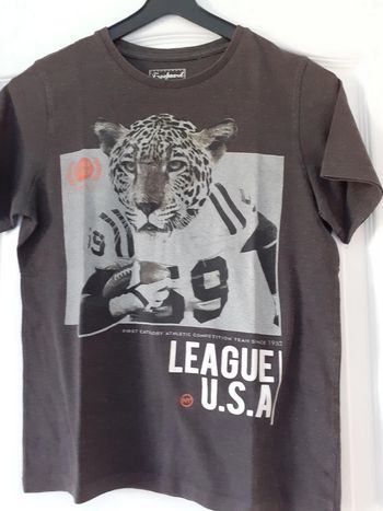 Tee-shirt manches courtes garçon 10/12 ans