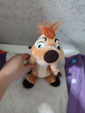 Peluche timon roi lion mattel