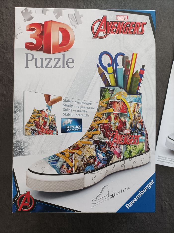Puzzle 3d chaussures Avengers - photo numéro 2