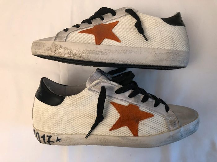 Basket femme Golden Goose Superstar pointure 37 - photo numéro 3