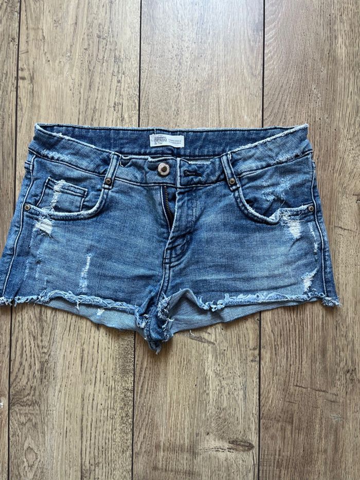Short en jean Zara trafaluc