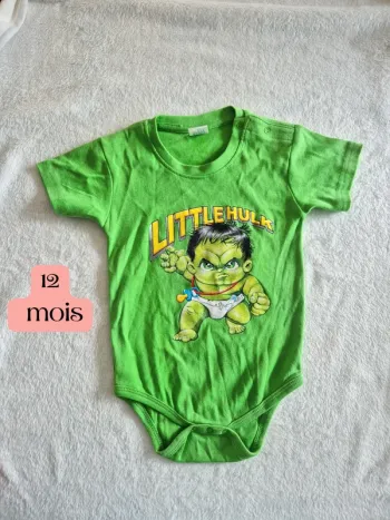 Body hulk 12 mois Neuf