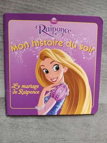 Livre mon histoire du soir raiponce Disney