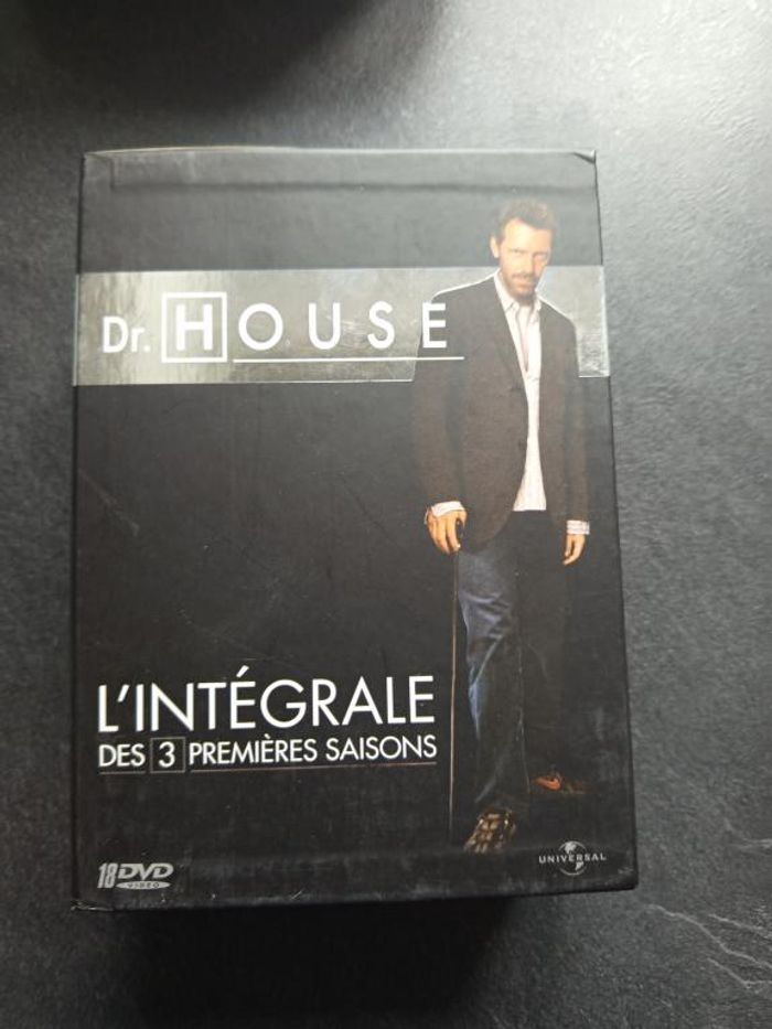 DVD - Dr. House - Coffret saisons 1 à 3