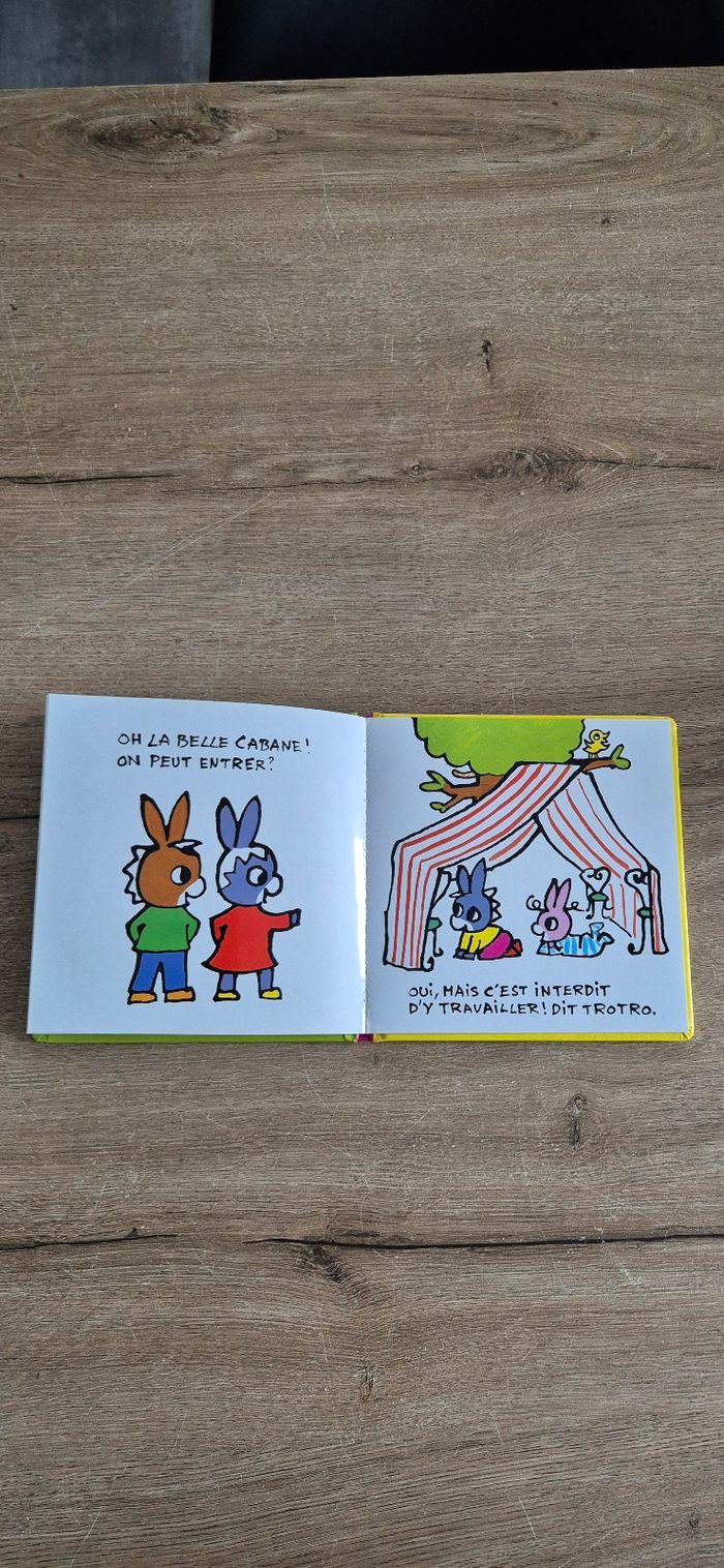 Livre Trotro et Zaza font une cabane - photo numéro 8