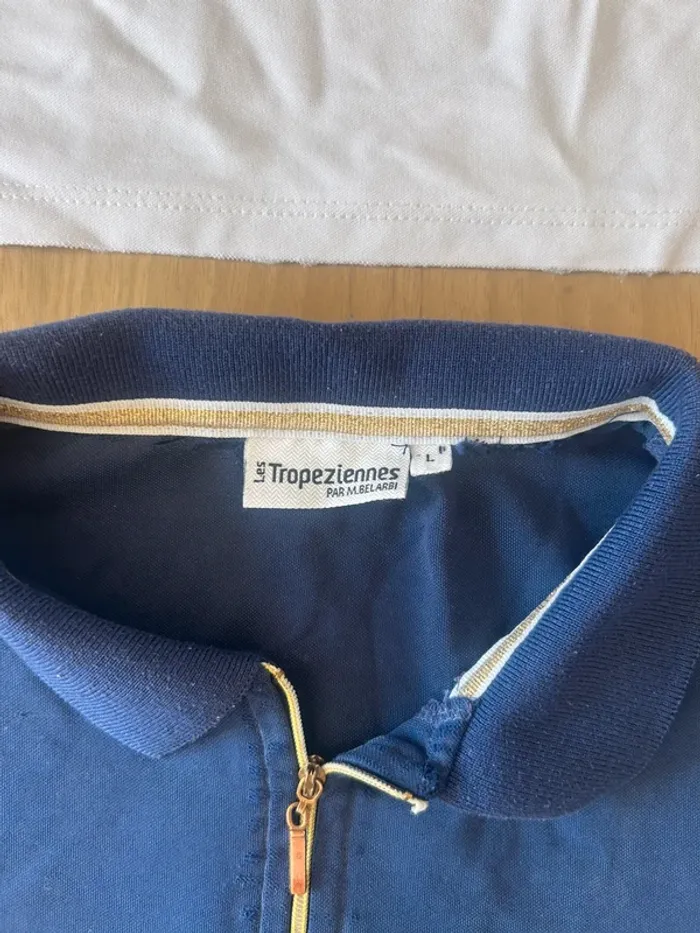 Lot de 2 polos les tropeziennes taille L - photo numéro 7