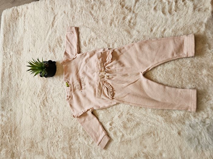 🌟 Tape à l'œil- Ensemble pantalon +pull rose - Taille 6 mois - photo numéro 2