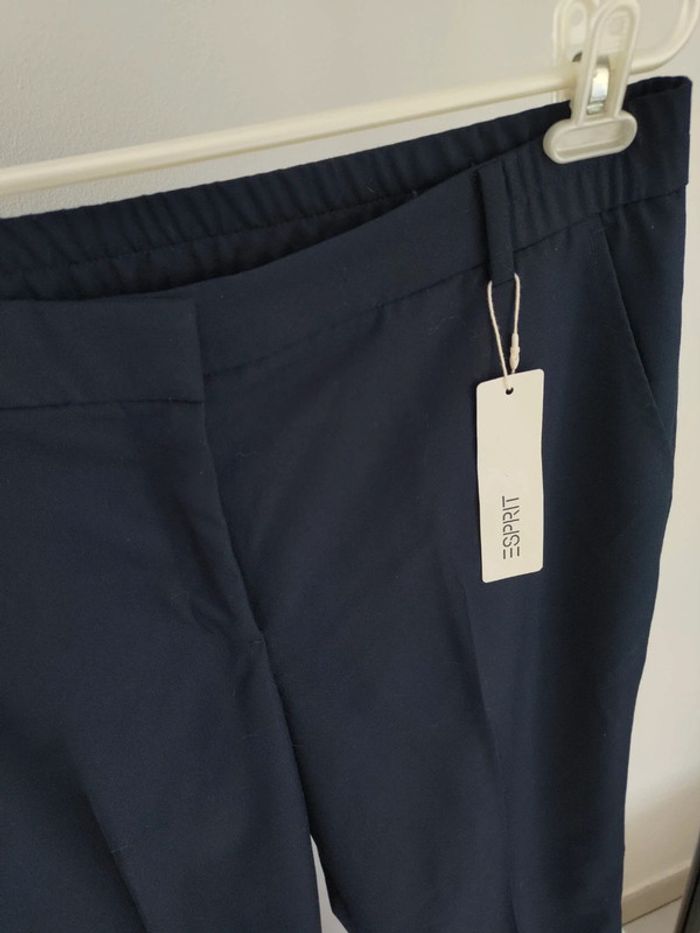 Esprit pantalon bleu marine 44 - photo numéro 3