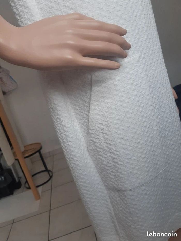 I Code robe blanche T.38 en tbe - photo numéro 8