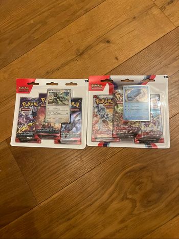 Deux tripack Pokémon