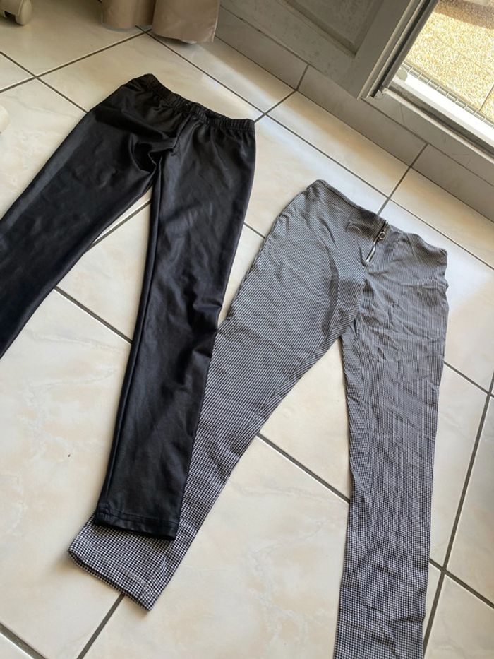 Lot De deux leggins taille 34