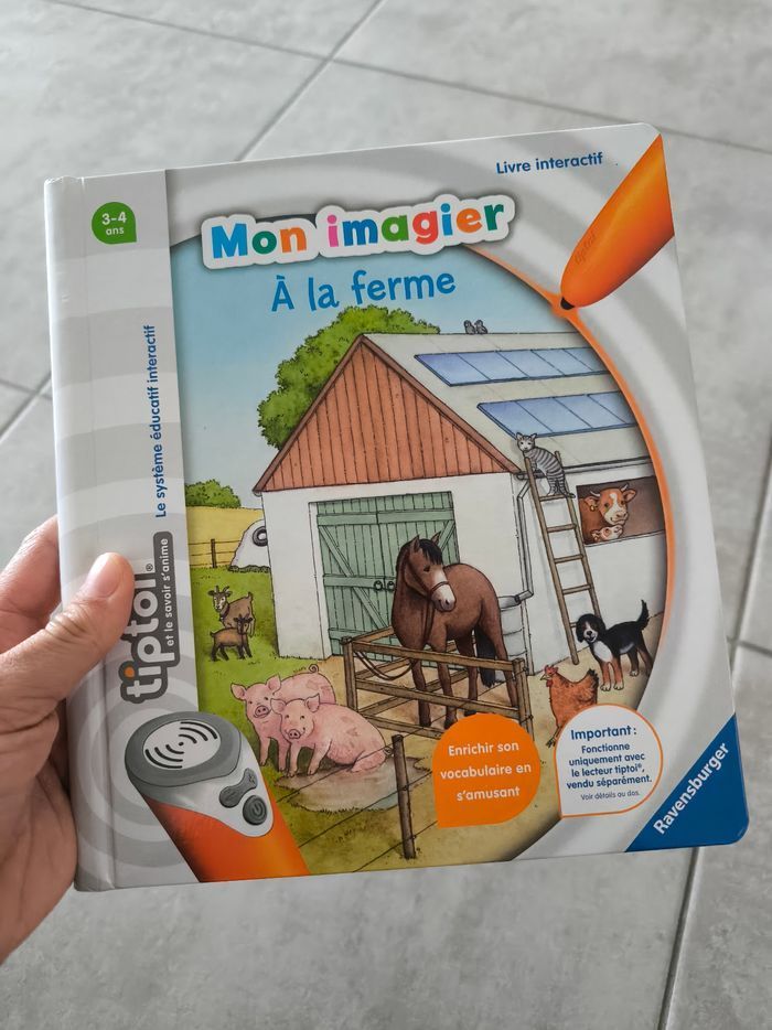 Ravensburger - Tiptoi - Mon imagier - A la ferme - photo numéro 1