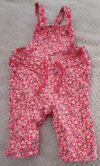 Salopette jeans fille du pareil au même 3 mois