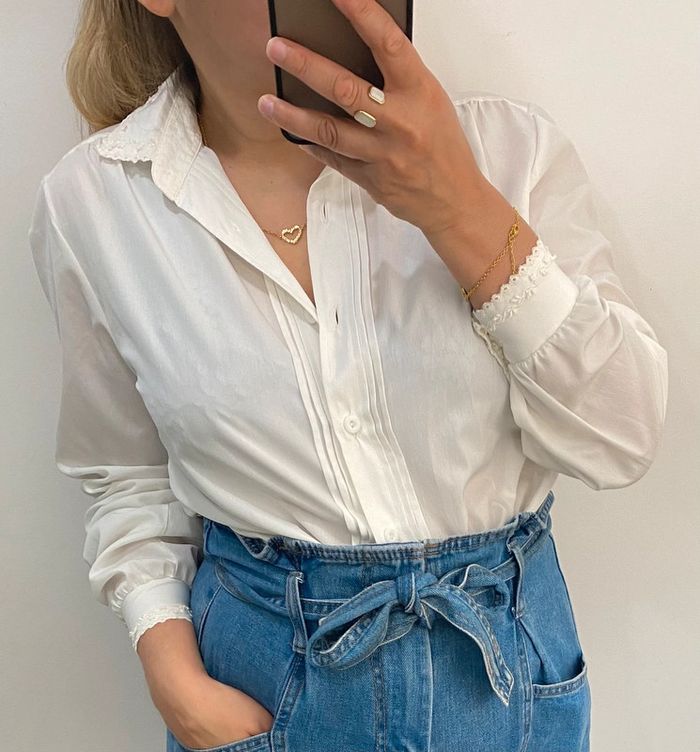 Chemise brodée