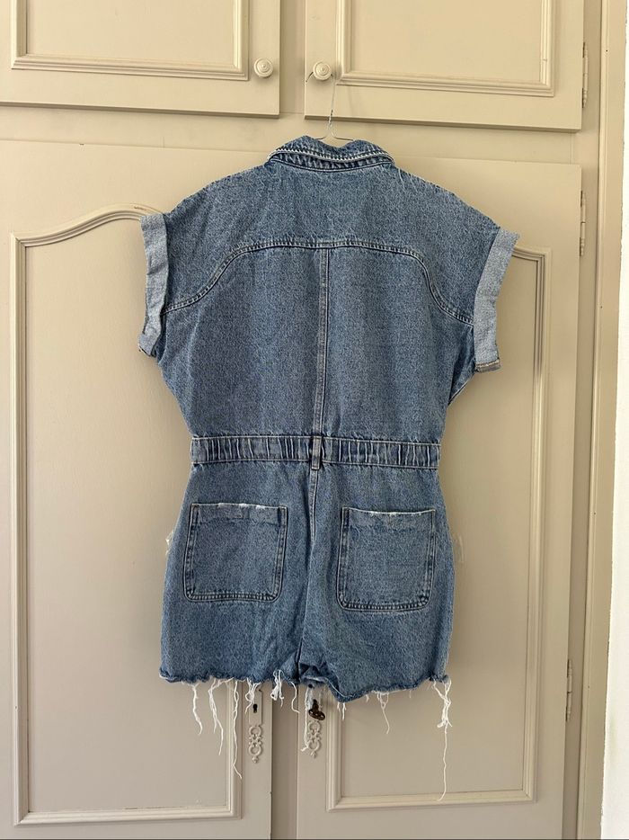 💙 Sublime combi-short Zara en jean 💙 - photo numéro 5